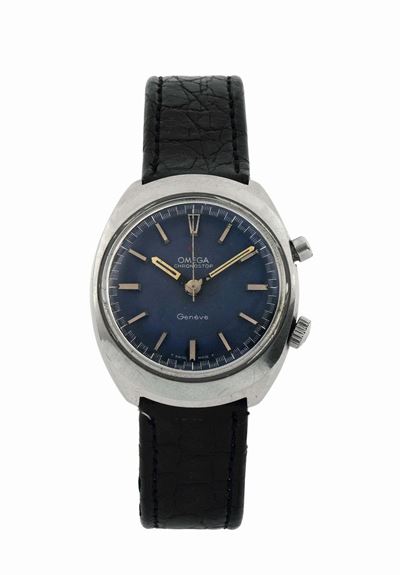 Omega, Chronostop, Geneve, Ref. 145009, Orologio da Polso, in Acciaio, Impermeabile. Realizzato C...