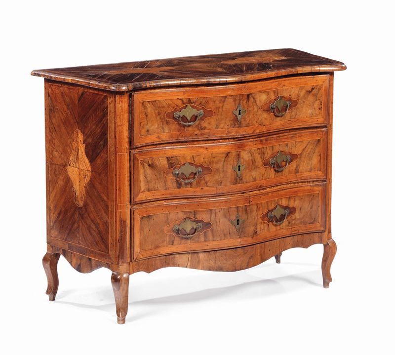Cassettone Luigi XIV, XVIII secolo  - Auction Important Furniture and Works of Art - Cambi Casa d'Aste