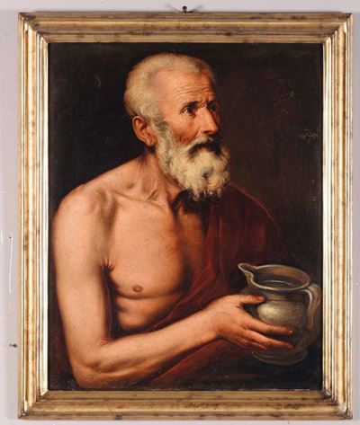 Scuola Italiana del XVII Secolofigura Maschile con Barba