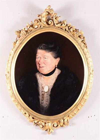 Anonimo del XIX Secoloritratto Femminile