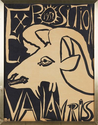 Pablo Picasso (1881-1973)exposition Valarius 1952