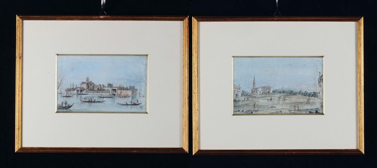 Giacomo Guardi (1764-1835)vedute di Venezia