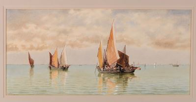 Pietro Galter (1840-1901)imbarcazioni