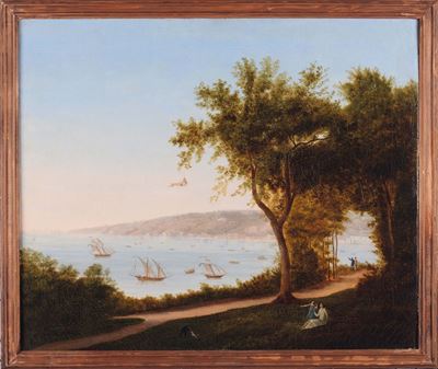 Jakob Philipp Hackert (1737-1807) Cerchia Dipaesaggio Costiero