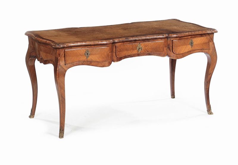 Diplomatica in legno lastronato Napoleone III, XIX secolo  - Auction Important Furniture and Works of Art - Cambi Casa d'Aste