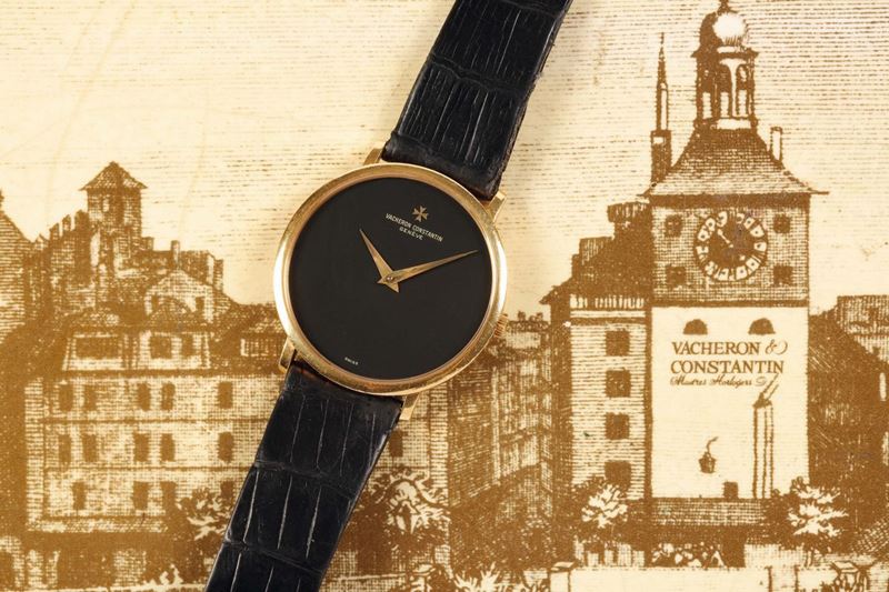 VACHERON CONSTANTIN , Geneve, case No. 514833, Ref. 33051, 18K yellow gold wristwatch. Accompanied by the original box and Certificate. Made circa 1960  - Auction Watches and Pocket Watches - Cambi Casa d'Aste