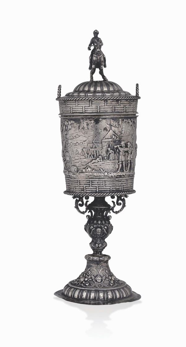 Coppa da Borgomastro in argento, Inghilterra XIX secolo