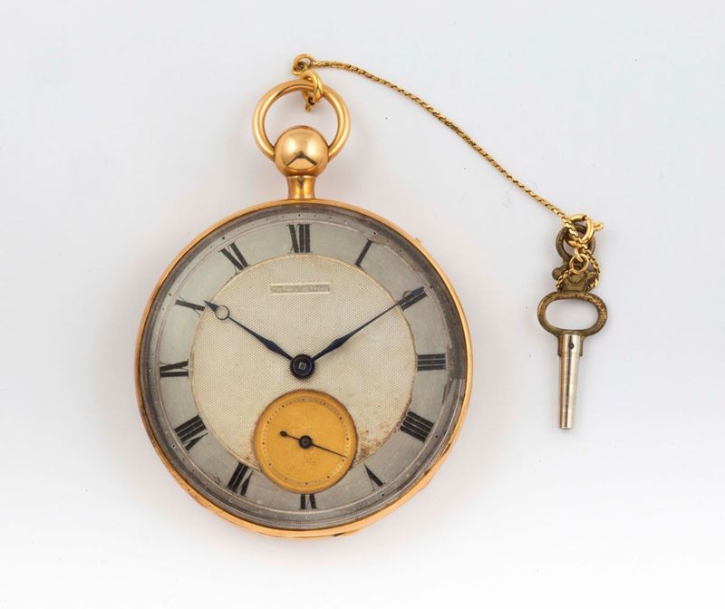 DUBOIS ET FILS, gold pocket watch. Made circa 1800  - Auction Watches and Pocket Watches - Cambi Casa d'Aste