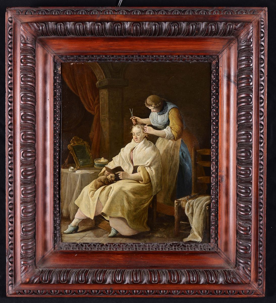 Giorgio Giacoboni (piacenza 1716 - Venezia 1777)la Parruchiera