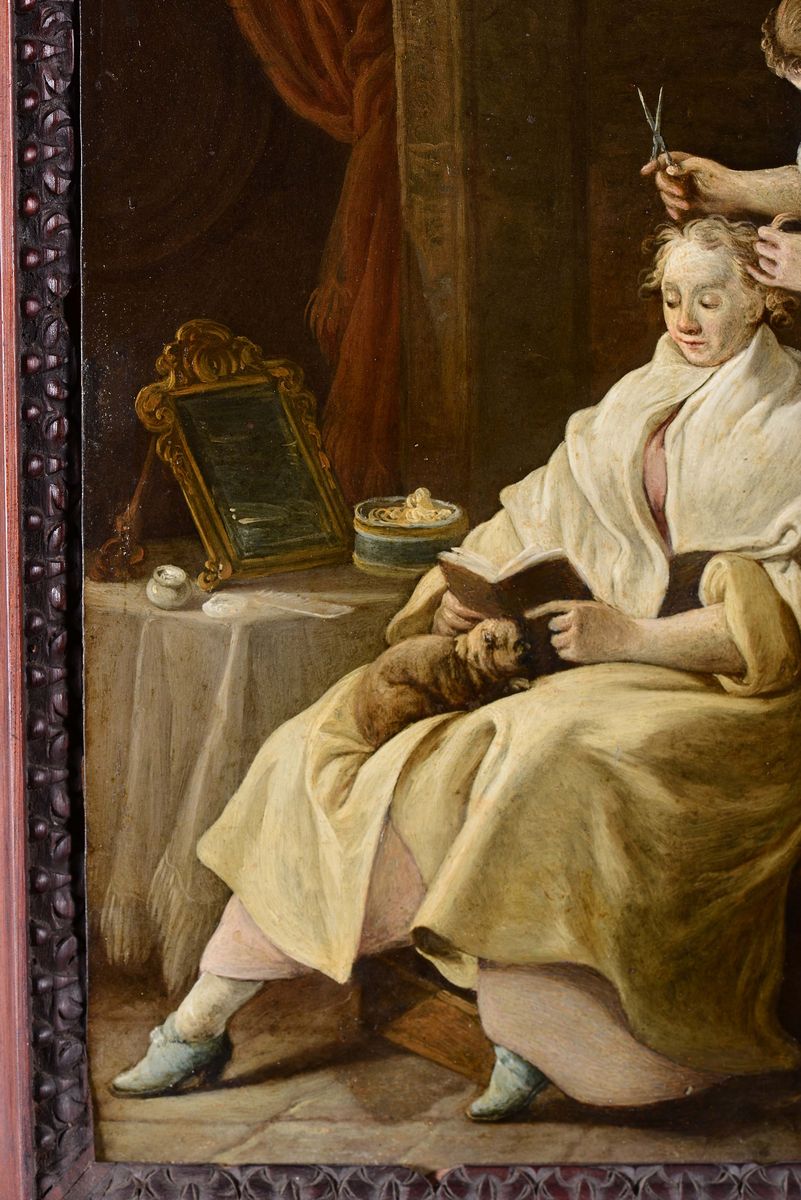 Giorgio Giacoboni (piacenza 1716 - Venezia 1777)la Parruchiera