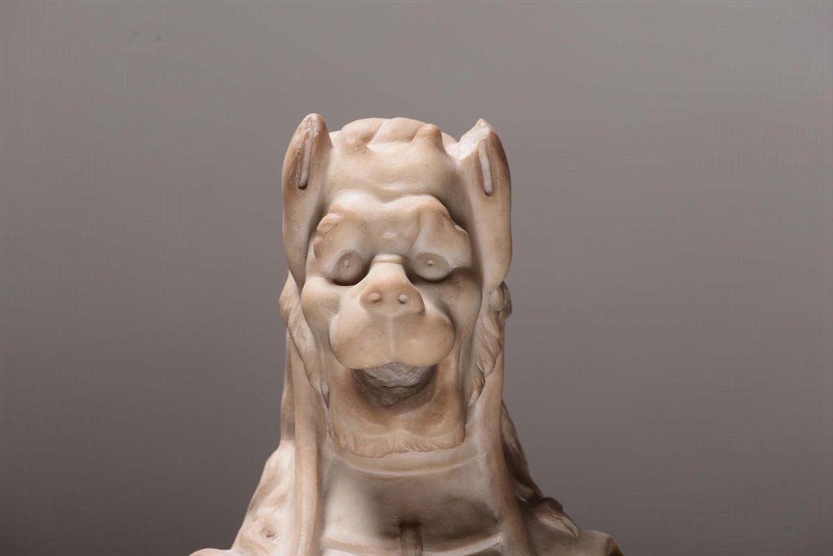 Scultore Fiorentino, XVIII-XIX Secoloporta Stendardo in Forma di Diavolo (”diavolino”)