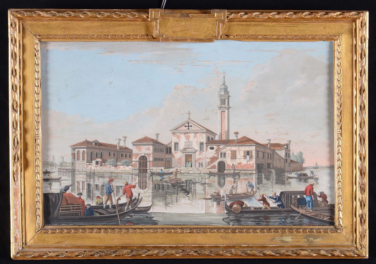 Scuola Veneziana del XVIII Secoloveduta di Venezia