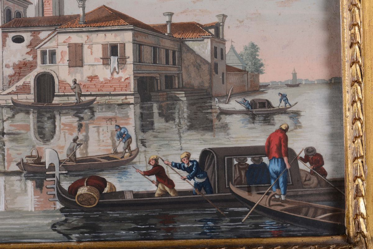 Scuola Veneziana del XVIII Secoloveduta di Venezia