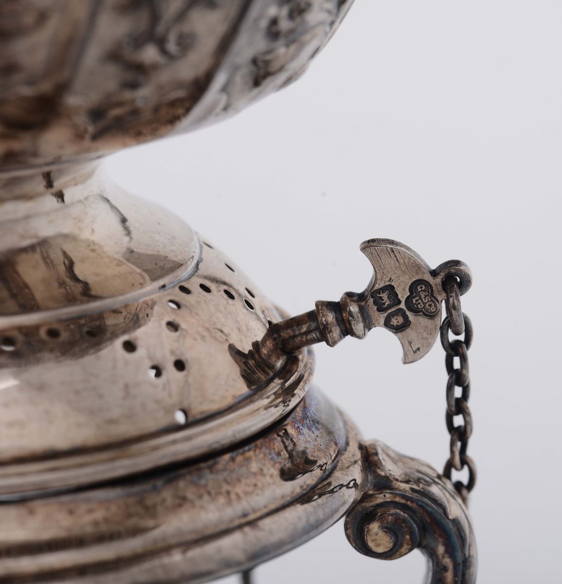 Samovar in Argento, Londra 1906