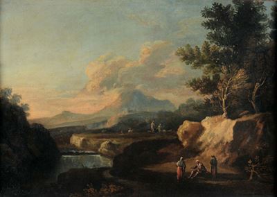 Giuseppe Zais (forno di Canale 1709 - Treviso 1784)paesaggio