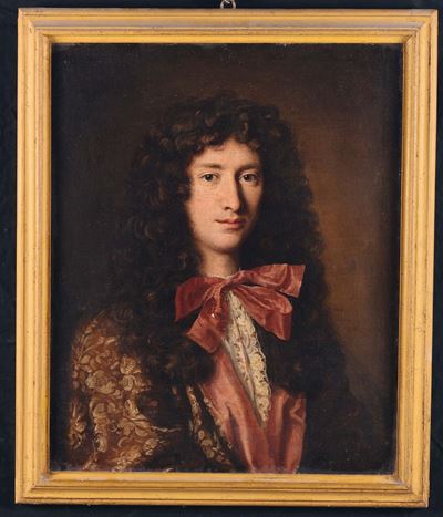 Jacob Ferdinand Voet (anversa 1639 - Parigi 1700 Circa)ritratto Maschile