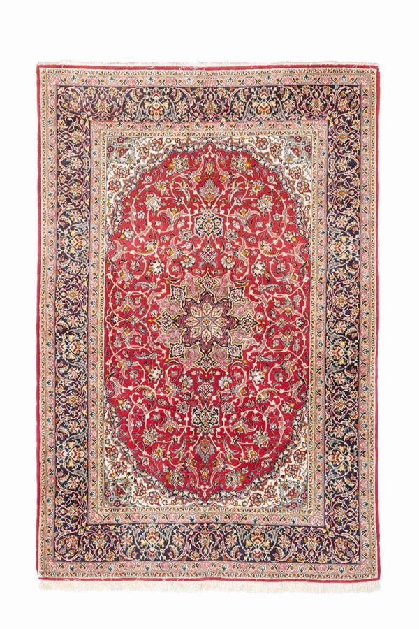 An Isfhan rug, central Persia, mid 20th century. Good condition.