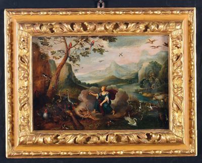 Scuola Fiamminga del XVII Secoloscena Mitologica