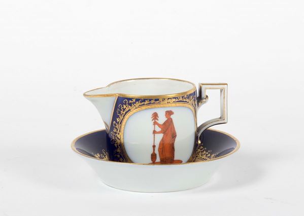 A cup and saucer, Berlin, circa 1790-1800