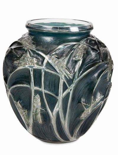 René Lalique (1860-1945), Franciavaso “sauterelles”, Modello Creato nel 1913