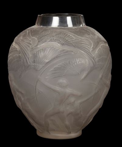 René Lalique (1860-1945), Franciavaso “archers”, Modello Creato nel 1921