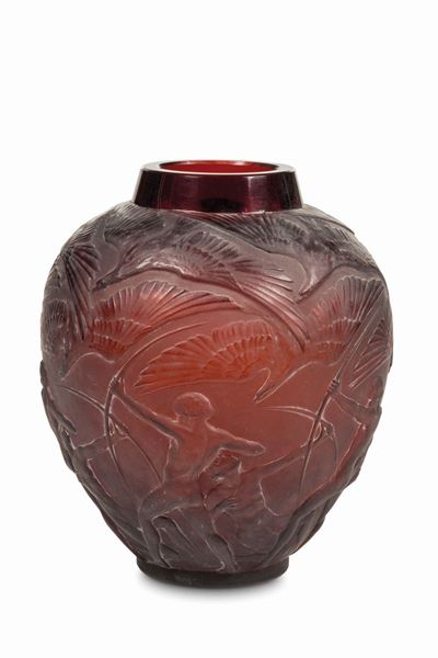 René Lalique (1860-1945), Franciavaso “archers”, Modello Creato nel 1921