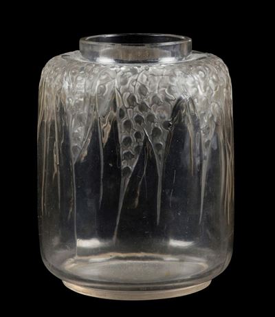 René Lalique (1860-1945), Franciavaso “muguet”, Modello Creato nel 1920