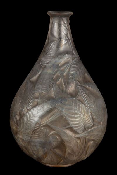 René Lalique (1860-1945), Franciavaso “sauge”, Modello Creato nel 1923