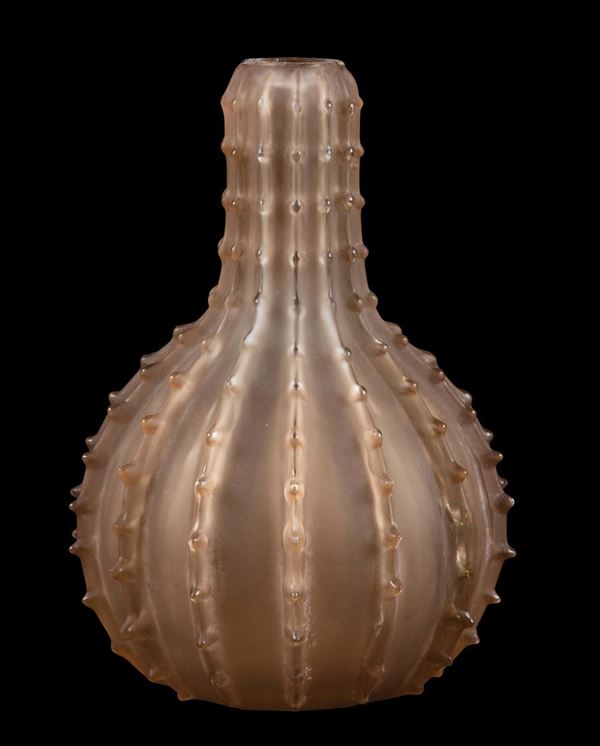 René Lalique (1860-1945), Francia Vaso “Dentelé”, modello creato nel 1913