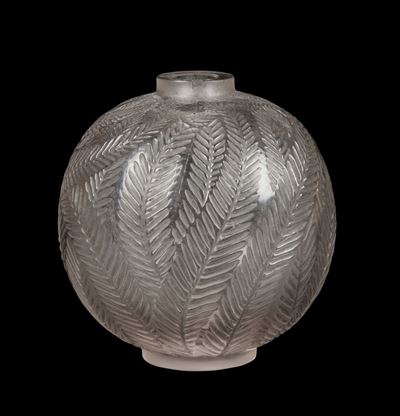 René Lalique (1860-1945), Franciavaso “palmes”, Modello Creato nel 1923