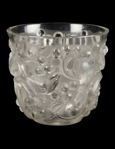 René Lalique (1860-1945), Franciavaso “avallon”, Modello Creato nel 1927