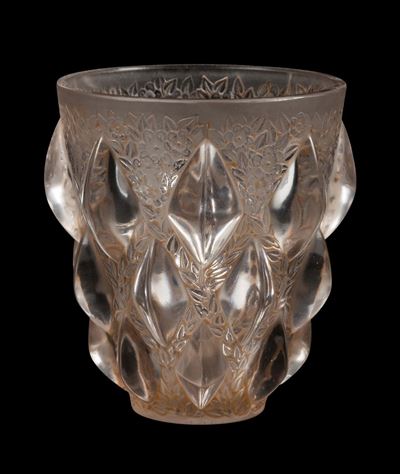 René Lalique (1860-1945), Franciavaso “rampillon”, Modello Creato nel 1927
