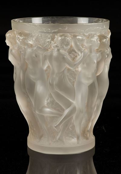 René Lalique (1860-1945), Franciavaso “bacchantes”, Modello Creato nel 1927