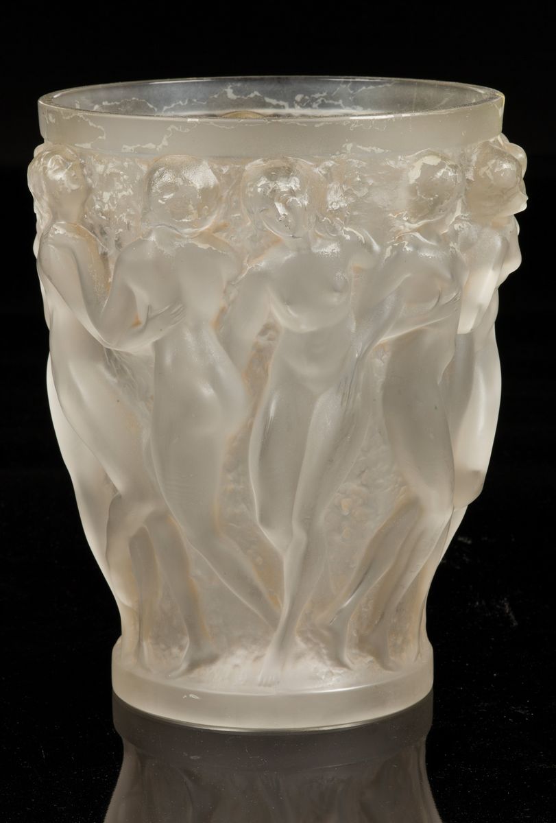 René Lalique (1860-1945), Franciavaso “bacchantes”, Modello Creato nel 1927
