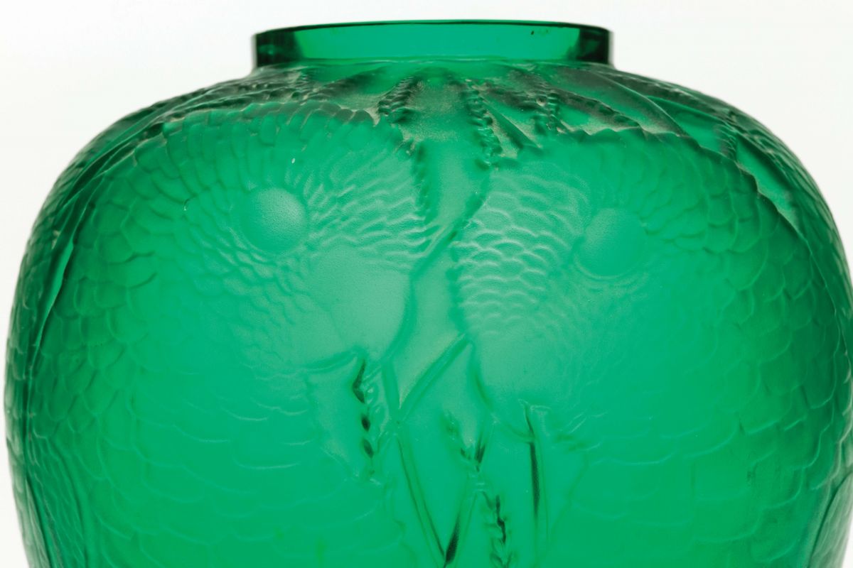 René Lalique (1860-1945), Franciavaso “alicante”, Modello Creato nel 1927