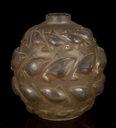 René Lalique (1860-1945), Franciavaso “camaret”, Modello Creato nel 1928