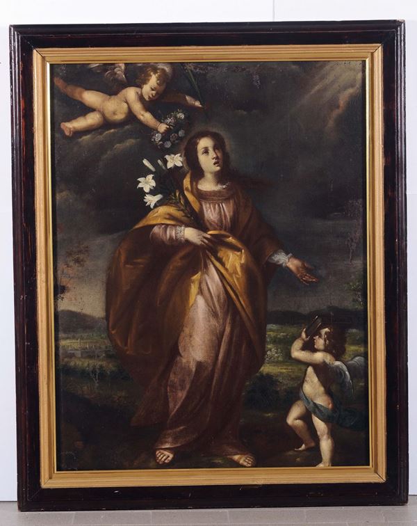 Carlo Francesco Nuvolone (Milano 1609 -1662),attribuito a Santa Liberata