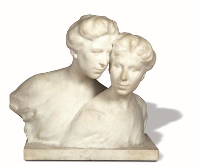 André D' Houdain (1860-1904)mesdemoiselles Marthe Et Armande Laillot