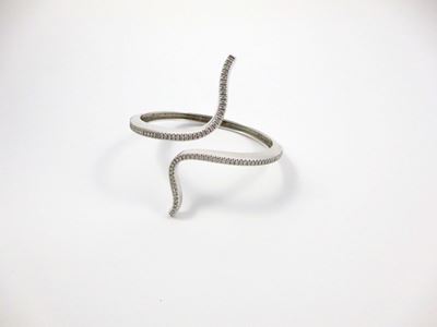 Damiani. Bracciale Eden in Oro Bianco e Diamanti