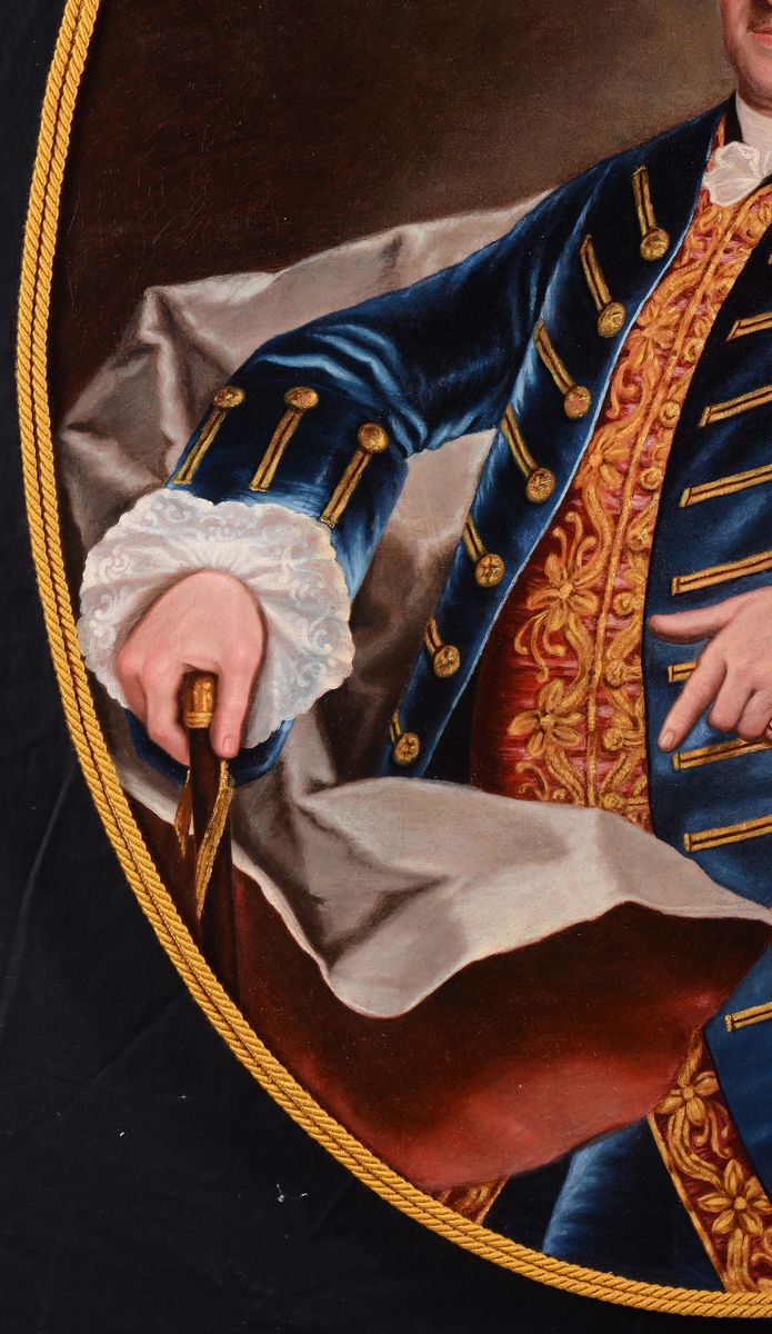 Anton Raphael Von Maron (vienna 1733 - Roma 1808), Attribuito Aritratto di Gentiluomo