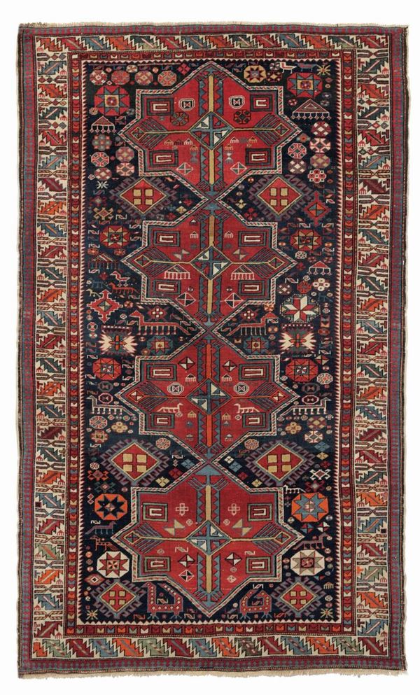 A Shirvan Akstafa rug, west Caucasus, early 20th century. Good condition.