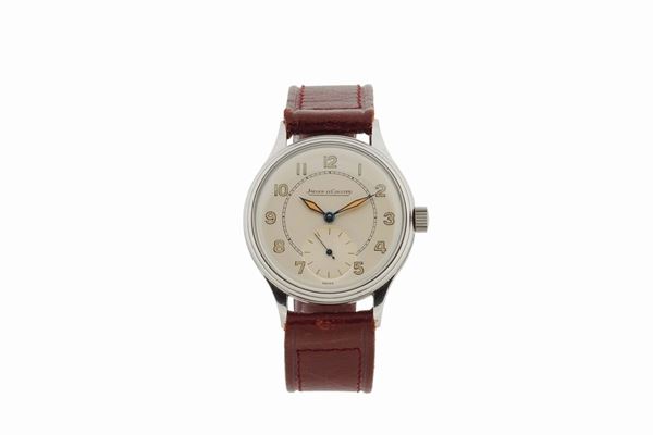 JAEGER LECOULTRE, case No. 233145, stainless steel wristwatch. Made circa 1960