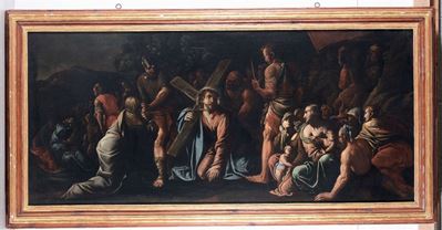 Giuseppe Maria Crespi (bologna 1665-1747), Seguace Diandata al Calvario