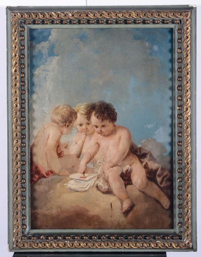 Scuola Francese del XVIII Secologiochi di Putti