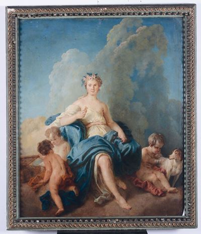 Scuola Francese del XVIII Secolofigura di Dea con Putti