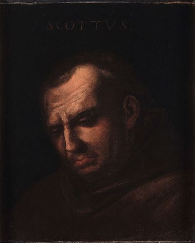 Scuola Romana della Metà del XVII Secoloritratto del Filosofo Duns Scoto