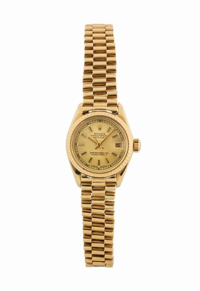 Rolex, Oyster Perpetual Datejust, Superlative Chronometer Officially Certified, Cassa No. 5415125...