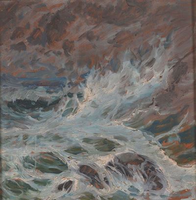Giuseppe Caselli (1893-1976)mareggiata