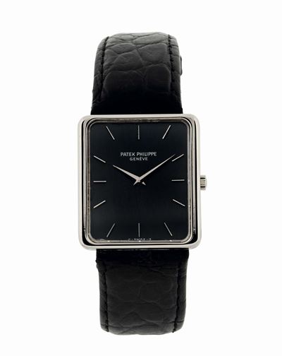 Patek Philippe, Genève, Ref. 3599/1. Prodotto nel 1980, Orologio da Polso, di Forma Rettangolare,...