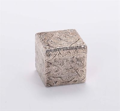 Scatola Cubo in Argento Sterling, Firenze